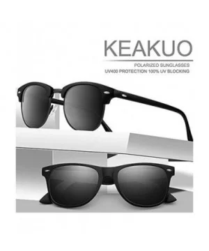 Polarized Sunglasses Advanced Composite Protection - 3-mattblack+black+silver - CU18AOAMOZK $24.09 Semi-rimless