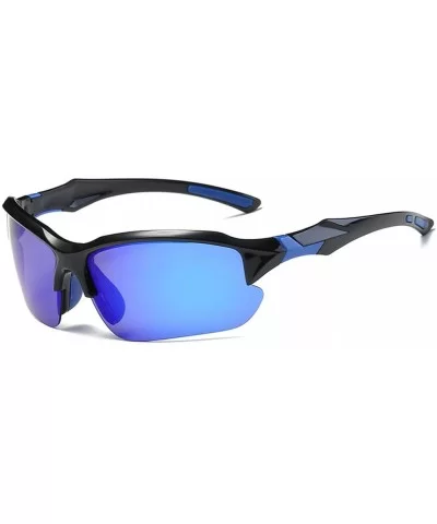 Polarized Sunglasses Baseball Color Changing - Polarized Blue Mercury - CB18OWLK7RY $9.90 Sport