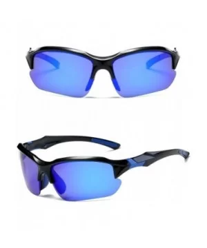 Polarized Sunglasses Baseball Color Changing - Polarized Blue Mercury - CB18OWLK7RY $9.90 Sport