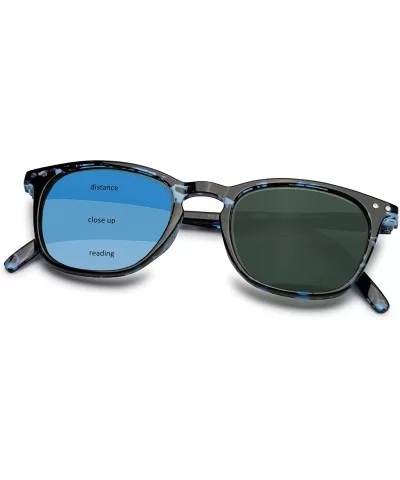 Multifocal Sunglasses Men Women Progressive - CZ18U9CT793 $10.85 Square