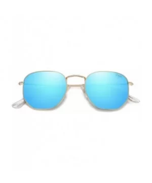 Small Square Polarized Sunglasses for Men and Women Polygon Mirrored Lens SJ1072 - CW189KSWTG7 $9.63 Aviator