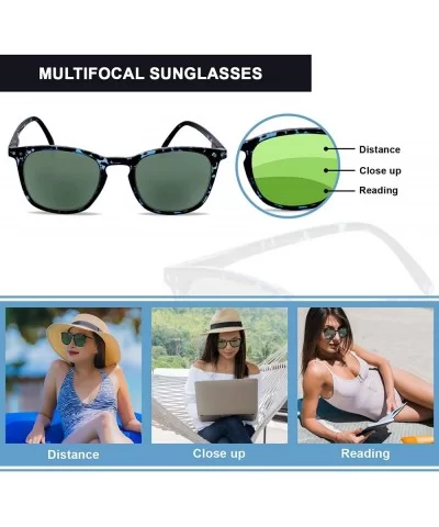 Multifocal Sunglasses Men Women Progressive - CZ18U9CT793 $10.85 Square