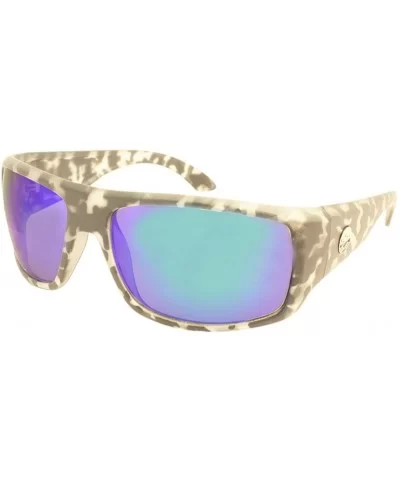 Rattlesnake Matte Mirror Sunglasses - C318GQYMLXH $17.56 Aviator