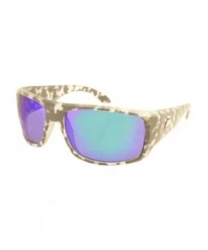 Rattlesnake Matte Mirror Sunglasses - C318GQYMLXH $17.56 Aviator