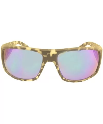 Rattlesnake Matte Mirror Sunglasses - C318GQYMLXH $17.56 Aviator