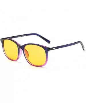 Night Driving Glasses Polarized Anti Glare Rainy Safe Night Glasses - Purple - CR189YRLSHC $7.12 Sport