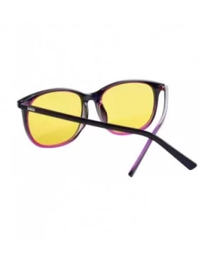 Night Driving Glasses Polarized Anti Glare Rainy Safe Night Glasses - Purple - CR189YRLSHC $7.12 Sport