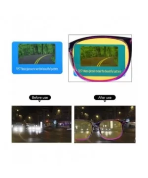 Night Driving Glasses Polarized Anti Glare Rainy Safe Night Glasses - Purple - CR189YRLSHC $7.12 Sport