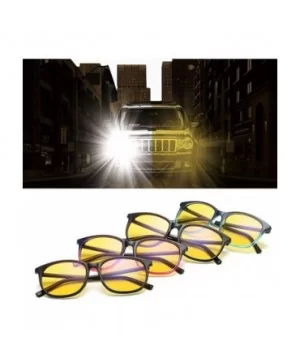 Night Driving Glasses Polarized Anti Glare Rainy Safe Night Glasses - Purple - CR189YRLSHC $7.12 Sport