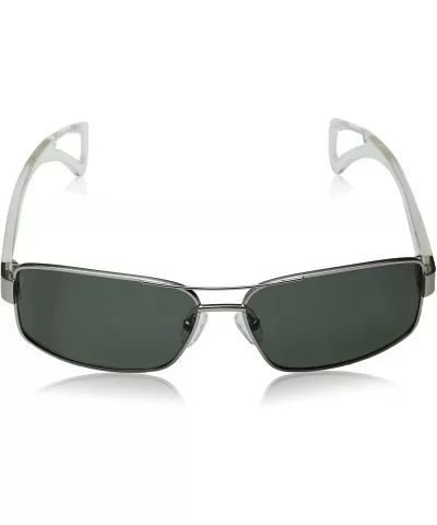 Dakota Watch Company Men's Wrap Polarized Sunglasses - Silver/Green - C211SD2ESS9 $38.35 Sport