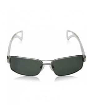 Dakota Watch Company Men's Wrap Polarized Sunglasses - Silver/Green - C211SD2ESS9 $38.35 Sport