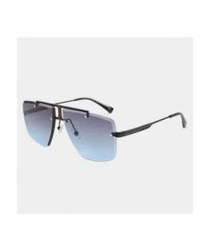 Rimless Sunglasses Fashion Glasses Driving - CD198UIR9WG $7.30 Goggle