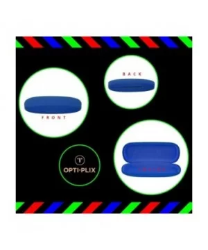 Glasses Case Hard Shell - Eyeglass And Sunglass Case For Men - Women - And Kids - Royal Blue - CI18N6ZDEIE $7.59 Aviator