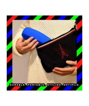 Glasses Case Hard Shell - Eyeglass And Sunglass Case For Men - Women - And Kids - Royal Blue - CI18N6ZDEIE $7.59 Aviator