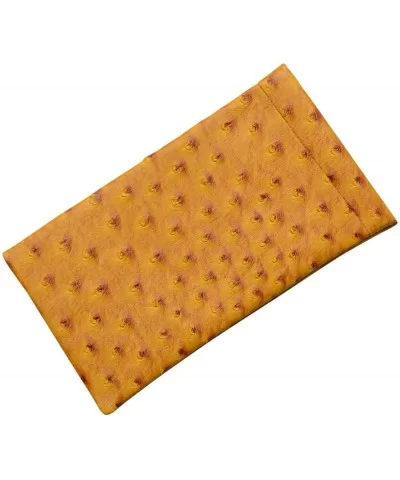 Spring Top Eyeglass Case For Men & Women - Squeeze Top Case - Variety Of Styles - Ostrich - Mustard - CM12NDWDLQY $7.27 Aviator