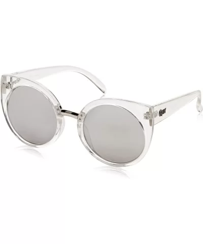 AUSTRALIA Men's China Doll Clear/Silver Mirror Sunglasses - C3116BGMLL5 $30.03 Cat Eye