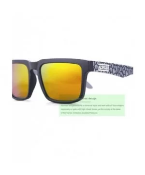 Removable Foot Square Sports Sunglasses Dazzling True Film Polarized Fishing Driver's Glasses - CM18Z67A786 $24.69 Sport