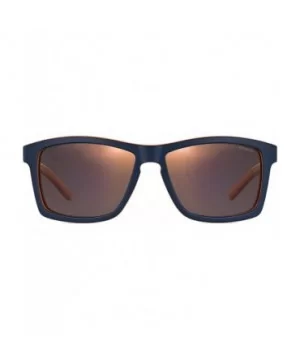 Pld7009/S Square Sunglasses - Blue/Red Sp Polarized - C312MA7XOMC $26.69 Wayfarer