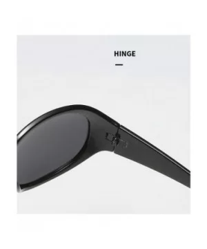 Polarized Gradient Sunglasses-Fashion Women Owersized Sun Glasses-Driving Goggle - A - C5190ED049M $27.93 Oval