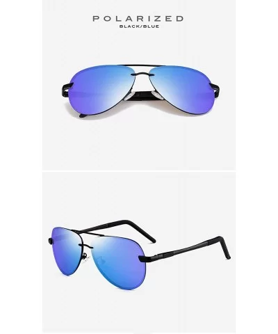 Sunglasses Aluminum Magnesium Frameless Protection Lightweight - CP18SZX47AZ $42.11 Goggle