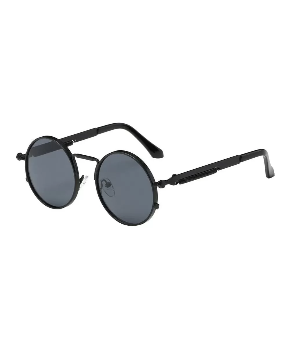 Unisex Shades Sunglasse Women Men Fashion Integrated UV Glasses Sun Glasses (A) - CJ18RQMQOYU $8.21 Rectangular