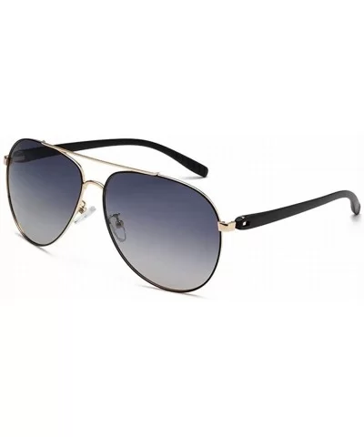 Tr90 Metal Men'S Polarizer Classic Retro Driving Sunglasses Driving Sunglasses - Style 1 - C218U0QOXH9 $23.11 Oversized