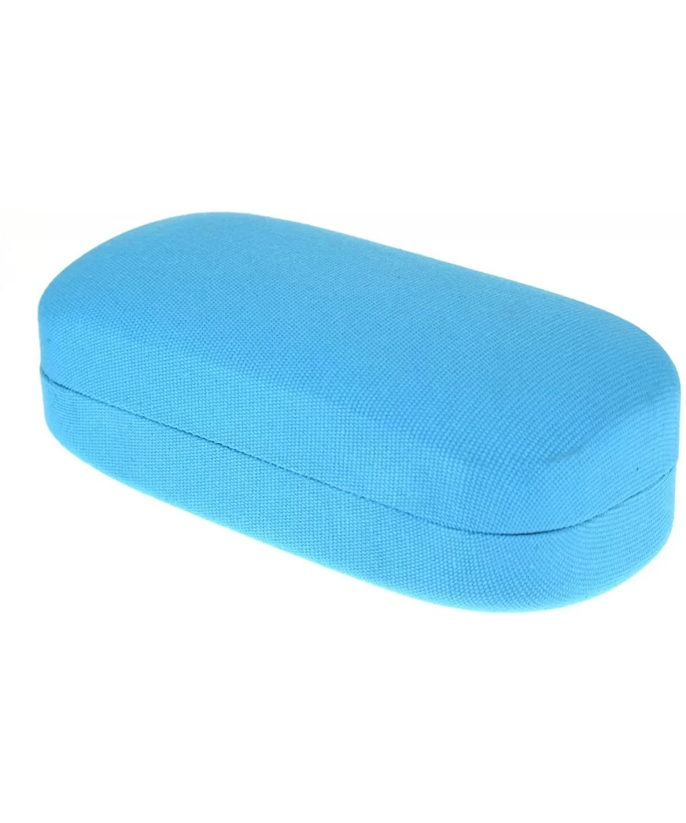 Sunglasses & Glasses Protective Hard Case Rectangular Fabric - Blue - CT186SRG6T9 $9.33 Rectangular