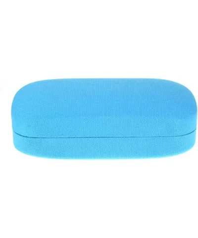 Sunglasses & Glasses Protective Hard Case Rectangular Fabric - Blue - CT186SRG6T9 $9.33 Rectangular