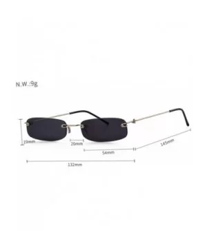 Small Orange RimlRectangle Sunglasses Men Women 90s Tiny Narrow FramelTint Sun Glasses Shades SP40 - C6 - CA197Y7LDHA $15.84 ...