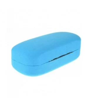 Sunglasses & Glasses Protective Hard Case Rectangular Fabric - Blue - CT186SRG6T9 $9.33 Rectangular