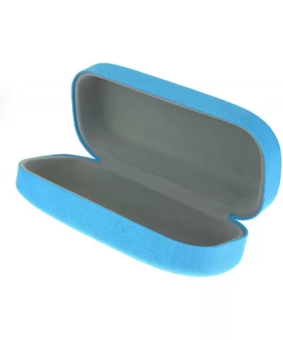 Sunglasses & Glasses Protective Hard Case Rectangular Fabric - Blue - CT186SRG6T9 $9.33 Rectangular