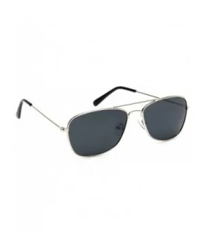 Polarized Aviator Sunglasses Many Colors - Silver/Black - 03 - CC182AHZS95 $5.85 Aviator