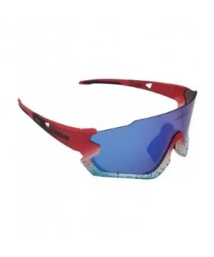 Polarized Sports Sunglasses Cycling Glasses Baseball Fishing Golf Driving Goggle - 09red&bluelenes - CH18YZA7GN6 $15.80 Sport