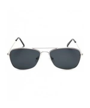 Polarized Aviator Sunglasses Many Colors - Silver/Black - 03 - CC182AHZS95 $5.85 Aviator