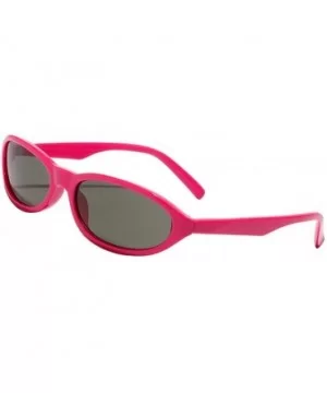 Men Novelty UV400 Small Cat Eye Sunglasses Shades Rave Club Costume Hip-Hop - Rose Red - C5190E2SGKW $5.59 Cat Eye