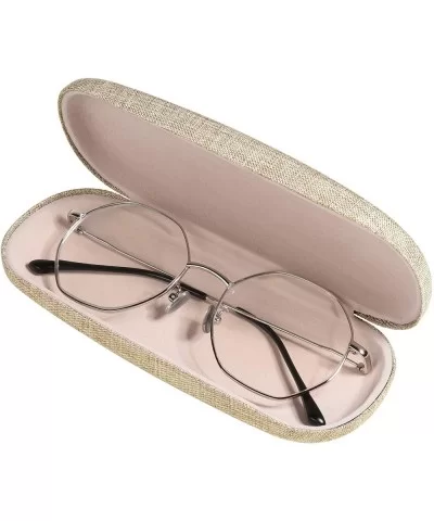 Pack of 2 Hard Shell Eyeglasses Glasses Case Linen Glasses Protective Case for Eyeglasses - Sunglasses - CB18RL0U8QE $8.58 Av...