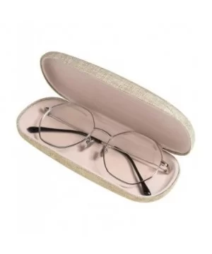 Pack of 2 Hard Shell Eyeglasses Glasses Case Linen Glasses Protective Case for Eyeglasses - Sunglasses - CB18RL0U8QE $8.58 Av...