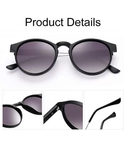 Polarized Sunglasses for Women Retro Round Womens Sunglasses Vintage Shades - C1196CNQ7U4 $11.52 Round