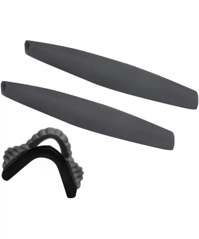 Replacement Earsocks & Nosepieces Rubber Kits M Frame Sunglass - Gray + Purple - C318K7THKA9 $10.56 Rectangular