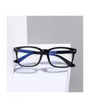 Various Blue Light Blocking Glasses Square Nerd Eyeglasses Frame Anti Blue Ray Computer Game Glasses - CE18USLCIAD $9.31 Aviator