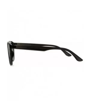 Womens Color Mirror Cat Eye Thin Horn Rim Plastic Sunglasses - Slate Gold - C418CIASE44 $7.20 Cat Eye