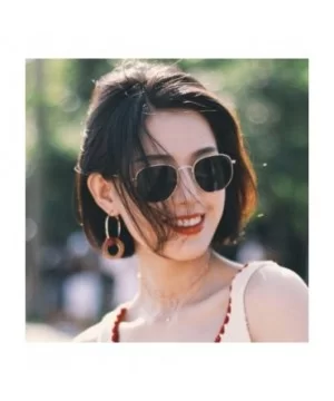 Metal Classic Vintage Women Sunglasses Luxury Design Glasses Driving Eyewear Oculos De Sol Masculino - C01985K5KOQ $26.33 Square