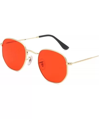 Metal Classic Vintage Women Sunglasses Luxury Design Glasses Driving Eyewear Oculos De Sol Masculino - C01985K5KOQ $26.33 Square