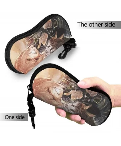 Waterproof Glasses Protection Case Neoprene Eyeglass Bag With Belt Clip - CT197ZKT70A $13.97 Aviator