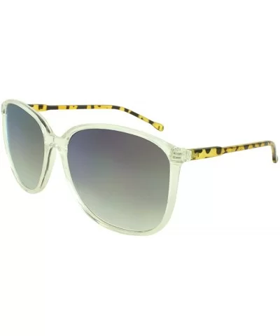 Stylist Shield Fashion Sunglasses - Brown Leopard - CG11G3L6G2D $6.98 Shield