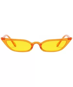 Fashion Sunglasses Colorful Designer - Yellow - CB18QHGL28Y $5.11 Aviator