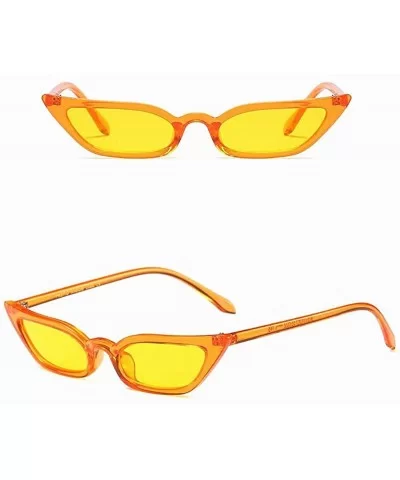 Fashion Sunglasses Colorful Designer - Yellow - CB18QHGL28Y $5.11 Aviator