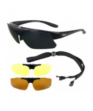 POLARIZED SUNGLASSES Prescription Interchangeable Protection - CW182ZQ36ZR $35.43 Sport