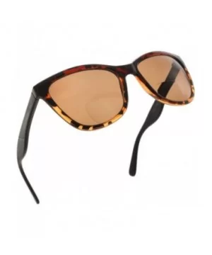 Cat Eye Bifocal Reading Sunglasses Readers for Women [Brown Leopard - 2.00] - Brown Leopard - CI18CQTMAQG $16.72 Oversized