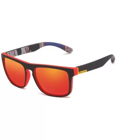 Polarized sunglasses cycling sports sunglasses anti-UV driving mirror sunglasses polarized - CQ190MTKWZ4 $25.05 Oversized